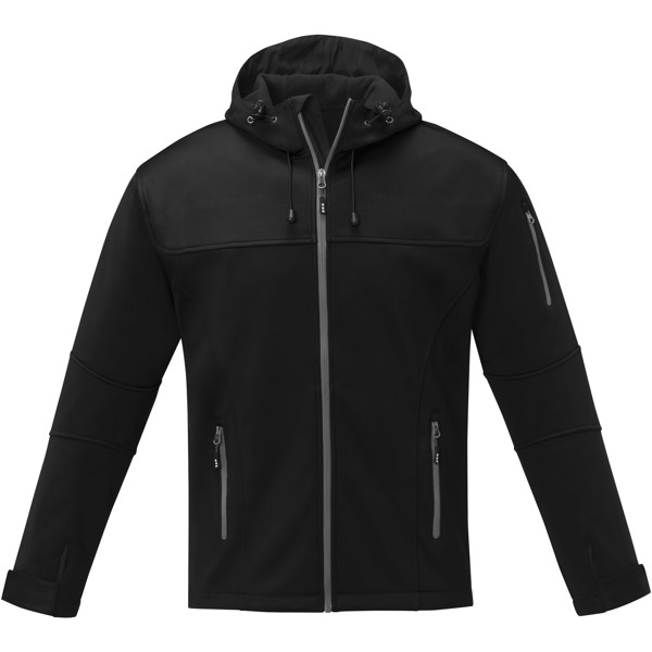 Match Softshelljacke für Herren - schwarz / XL