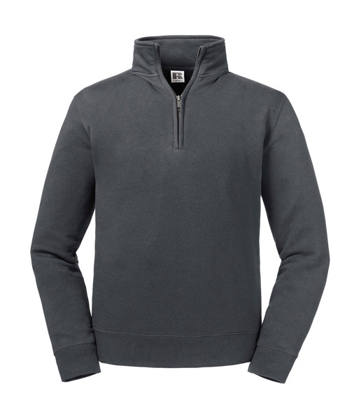 Authentic 1 / 4 Zip Sweat - White / M