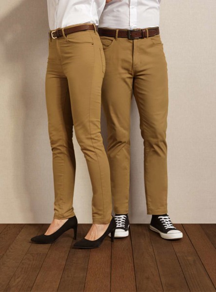Ladies' Performance Chino Jeans - Steel / S
