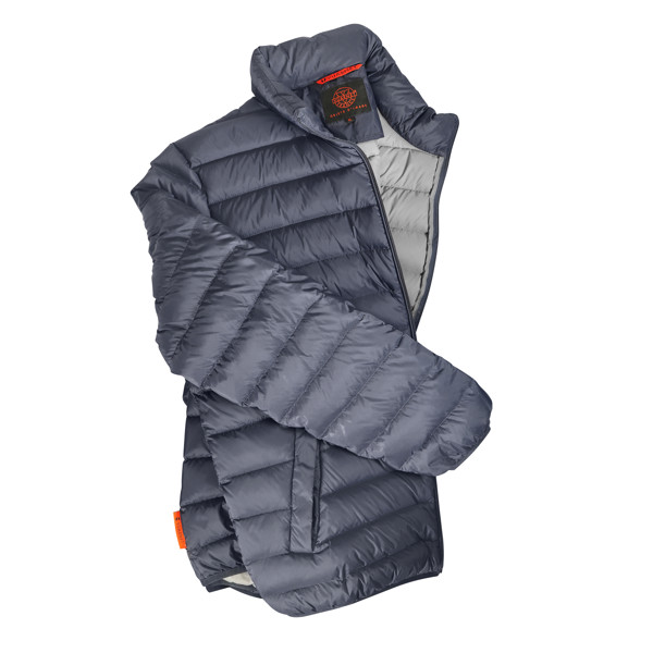 VUARNET - Quilted hooded Jacket - NAVY BLUE / L