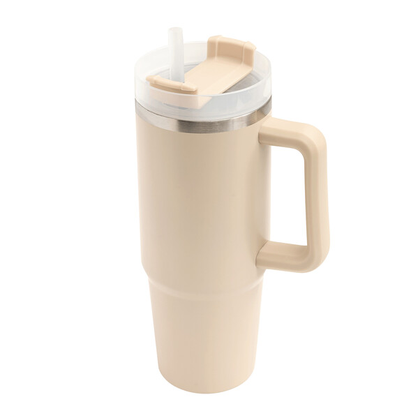 Vákuový pohár na pitie Drink Deluxe - Béžová