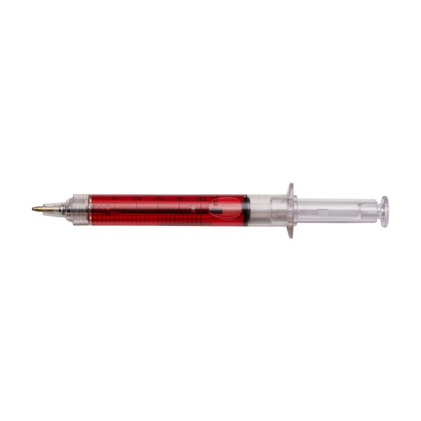 Stylo Dr. David | Forme seringue - rouge