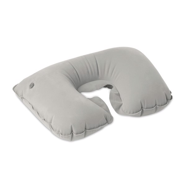 Inflatable pillow in pouch Travelconfort - Grey
