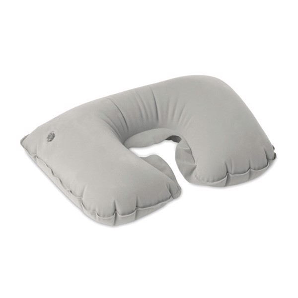 Travelconfort inflatable pillow, PVC 180x120 mm - Grey