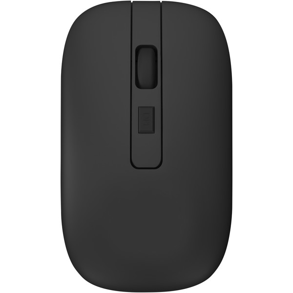 Souris sans fil antibactérienne SCX.design O22 avec logo lumineux