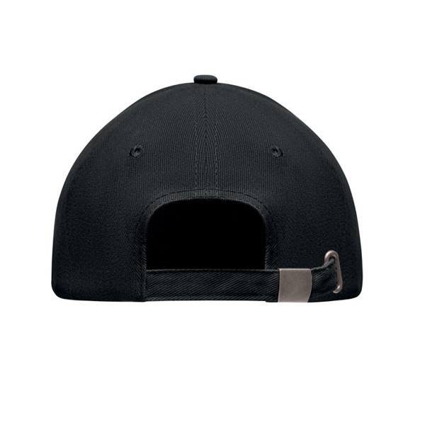 Casquette à 5 pans Singa - Blanc/Noir