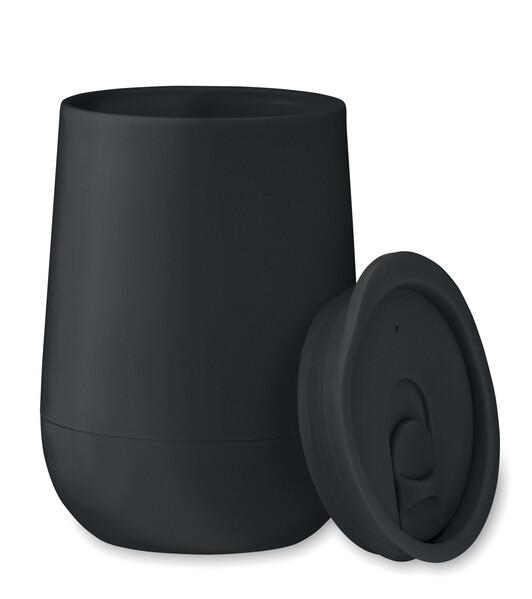 Dvojstenný pohár 300 ml PP Go - Čierna