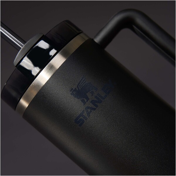 Stanley Quencher® H2.0 FlowState™ 890 ml recycled stainless steel insulated tumbler - Black
