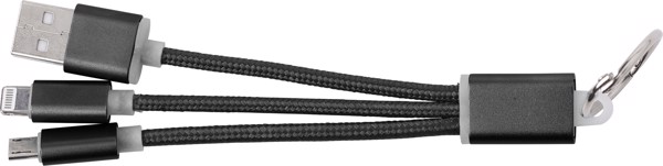 Aluminium alloy cable set - Black