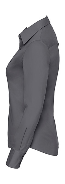 Ladies’ Long Sleeve Classic Twill Shirt - White / 2XL (44)