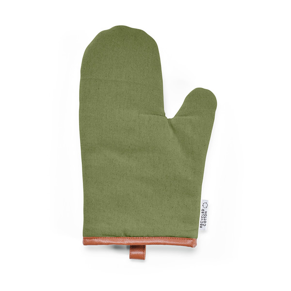 Basquiat Kitchen Glove - Vojenská Zelená