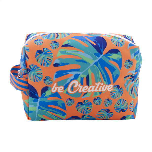 Custom Cosmetic Bag CreaBeauty Carry - White