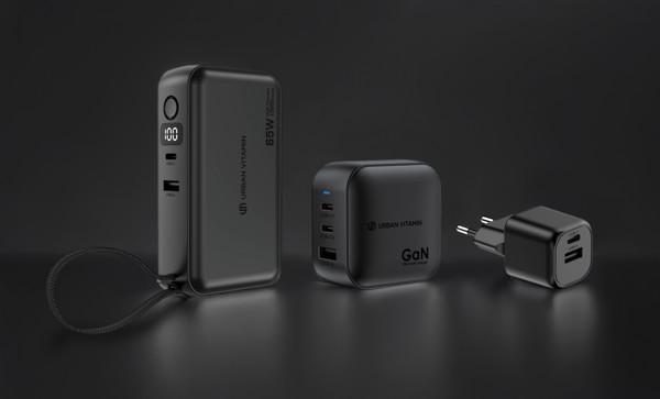 Urban Vitamin Santa Cruz GAN polnilec 70W, USB-C