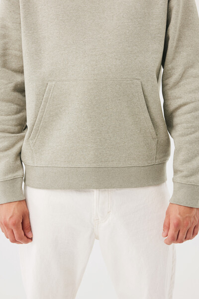 IQONIQ Joshua recycled cotton hoodie - Light Heather Green / XXS