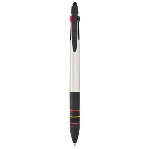<p>STYLO POINTEUR 3 COULEURS AVEC DRAPEAU “HISPANIA”</p> - Blanc