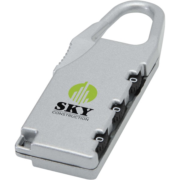 Traveler luggage lock - Silver