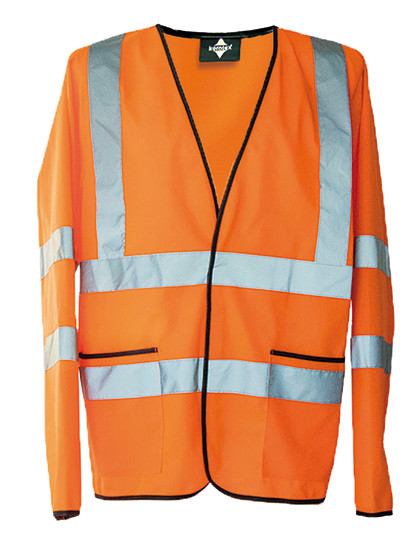 Hi-Vis Lightweight Safety Jacket Andorra - Signal Orange / L