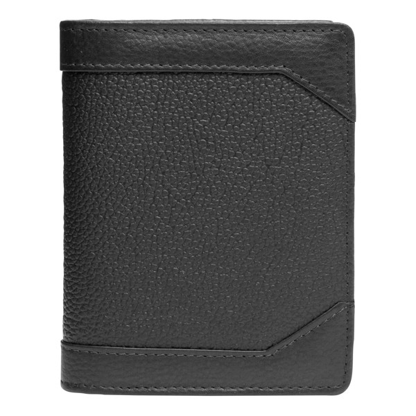 Genuine Leather Credit Card Wallet Wall Street