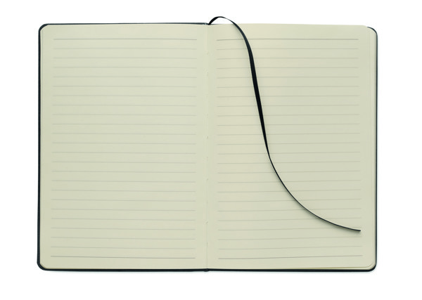 A5 notebook with phone holder Rinbook - Black