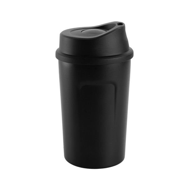 Termohrnček SCHWARZWOLF LIARD 360 ml - Čierna
