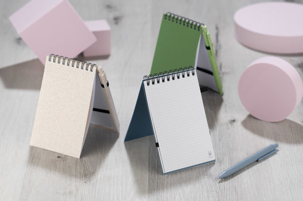 Notizbuch mit Stift A6 TRESA - blau