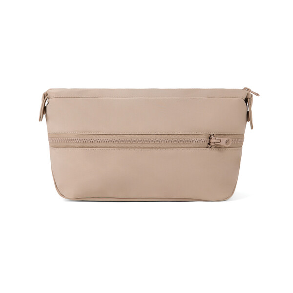 VINGA Baltimore Neo RCS expandable toiletry bag - Greige