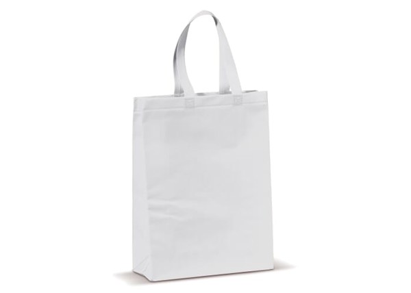 Carrier bag laminated non-woven medium 105g/m² - White