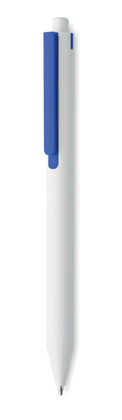Stylo poussoir en ABS recyclé Side - Bleu