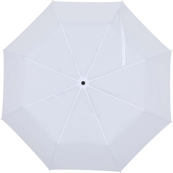 Aaron 23'' foldable manual umbrella - White