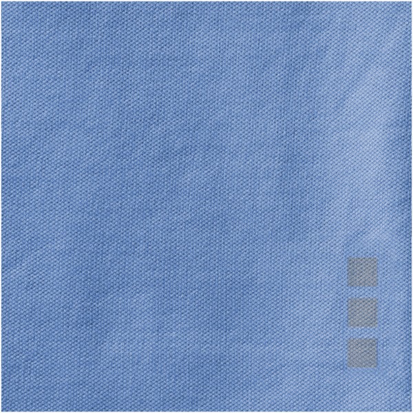 Polo de manga corta elástico para mujer "Markham" - Azul Claro / XL