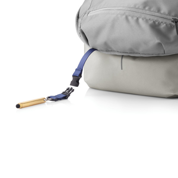 Bobby Soft, Anti-Diebstahl-Rucksack - Sanddust / Grau
