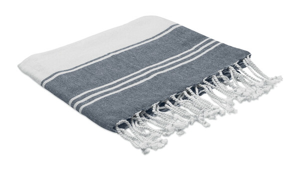 Fouta et sac assorti Hamma - Bleu