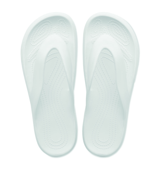 Full EVA slippers size 44/45 Evaslip - White