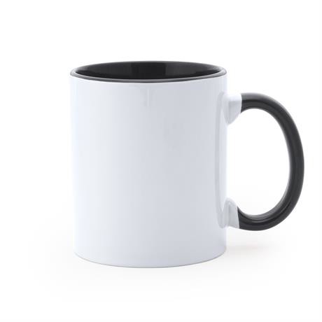 Mango Sublimation Mug - White/Fern Green