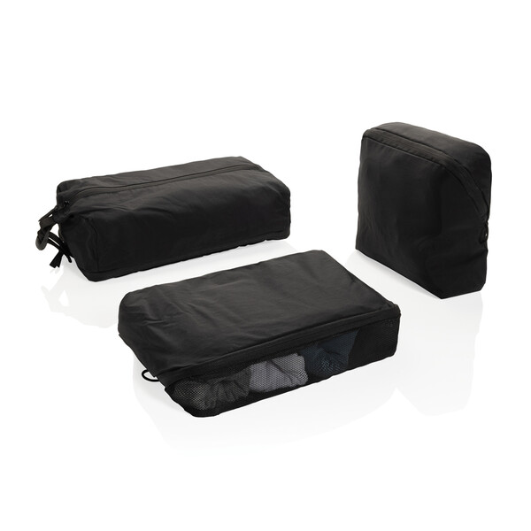 KENTO URBAN RCS recycled nylon packing cube set - Black