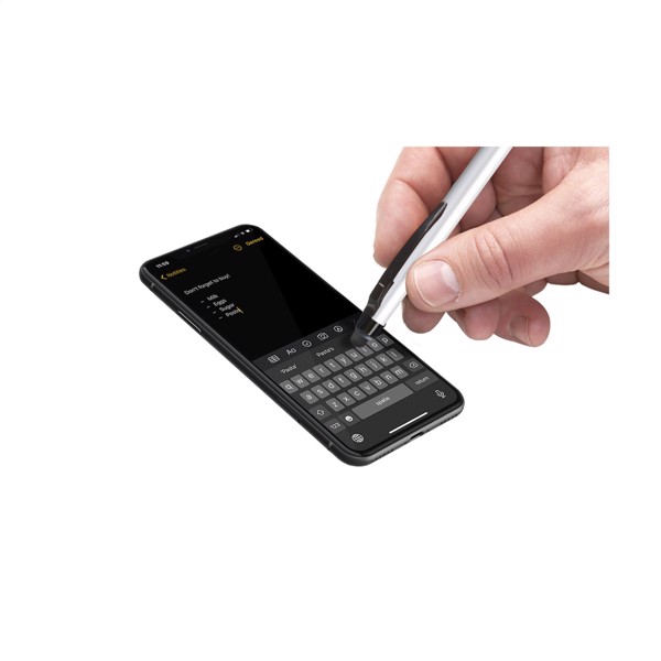 TouchDown stylo tactile pointeur - argenté