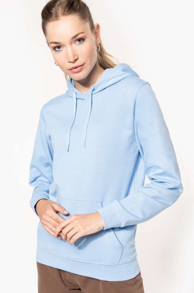 Ladies’ Hooded Sweatshirt - White / S