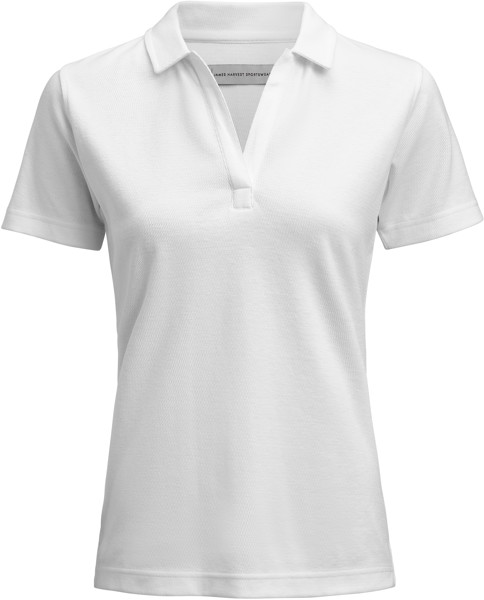 Heavy Ladies' Piqué Polo James Harvest | Scarsdale Polo Women - White / XL