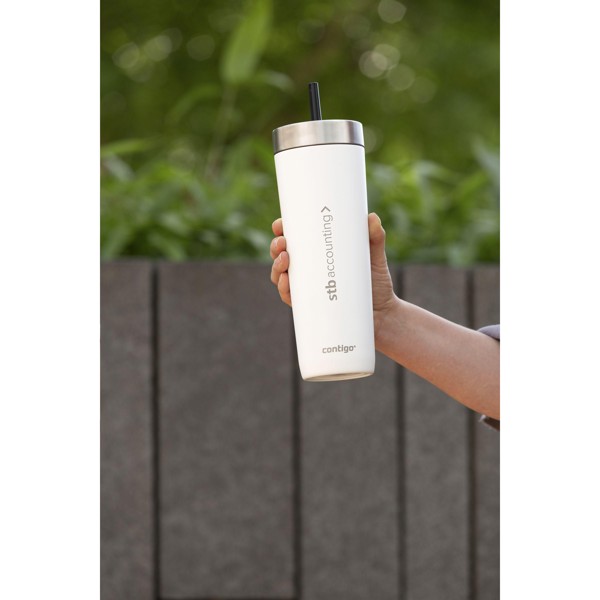 Contigo® No-Spill Tumbler 720 ml - white
