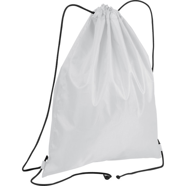 Gym bag made of polyester TOM - White