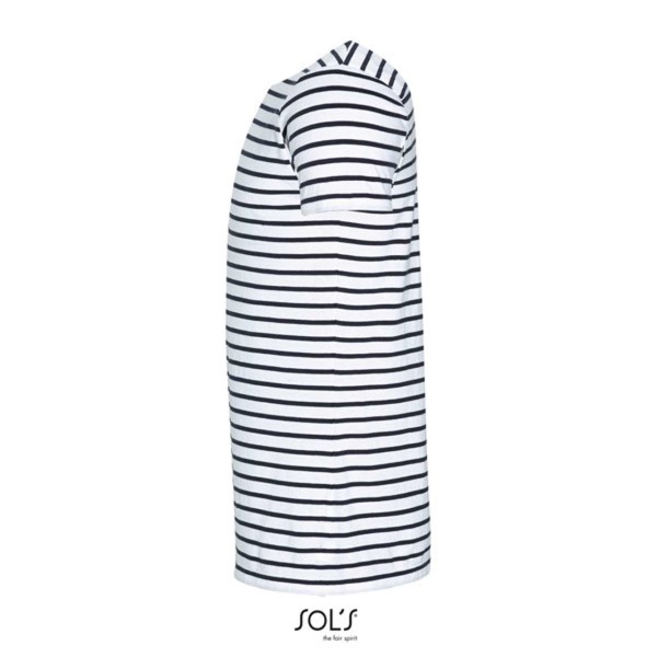 Sol's Miles Men - Round Neck Striped T-Shirt - S