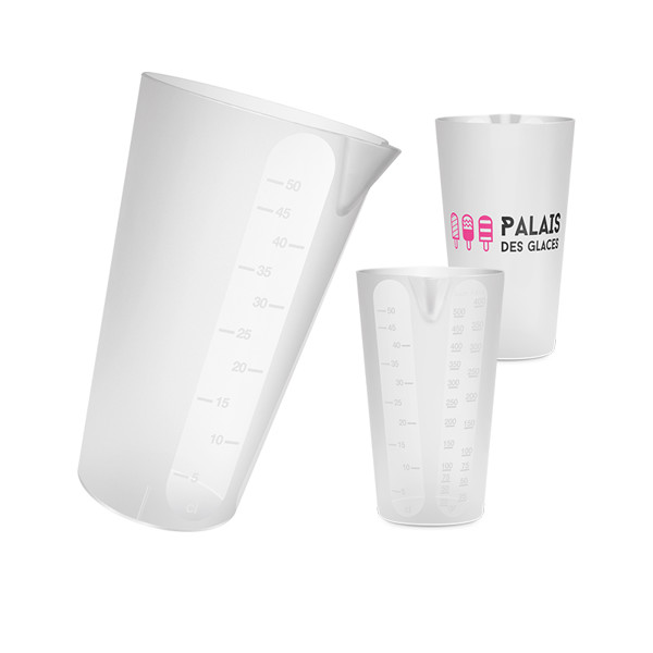 GOBELET DOSEUR 50 cl AVEC BEC VERSEUR