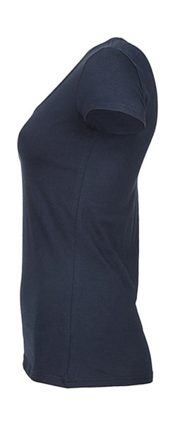 Stretch-T V-Neck For Women - Scarlet Red / L