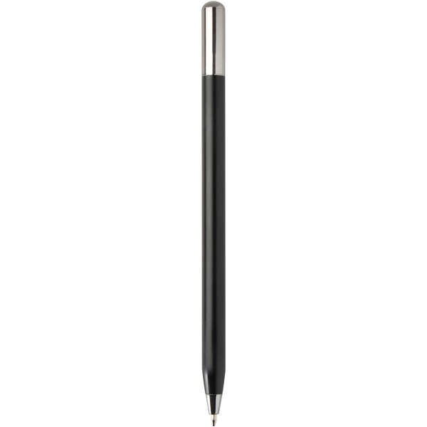 SMART recycled aluminium twist ballpoint pen (black ink) - Black