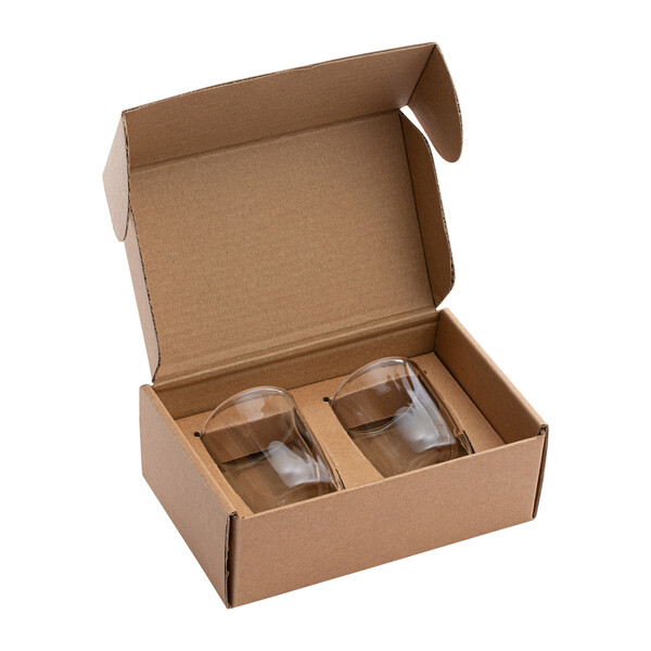 Gobelet à expresso thermique DUOSHOT GLASS - transparent