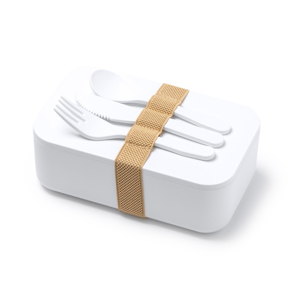 Personalised PLA lunch box 1 litre with cutlery set included
