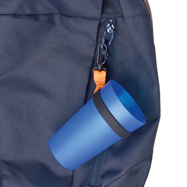 CUP-HOLDER WITH SILICON RING - Blanc / 