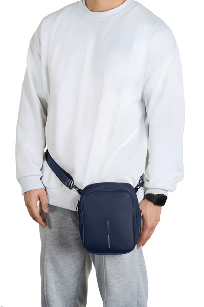 Sac bandoulière Boxy - Bleu Marine / Bleu Marine