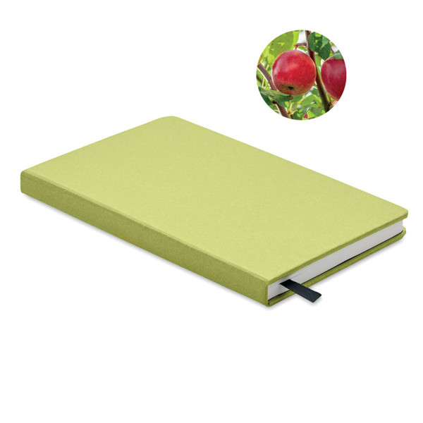 Grow notebook A5, 184 recycled pages - Lime