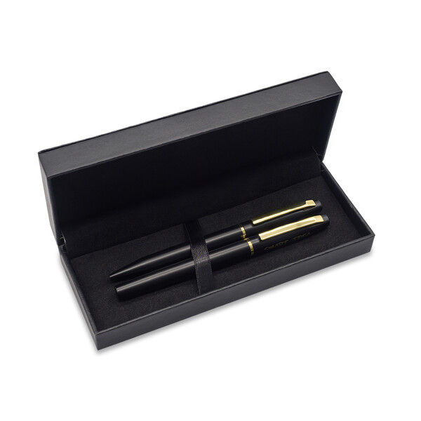 Mirrores Stationery Set - Black